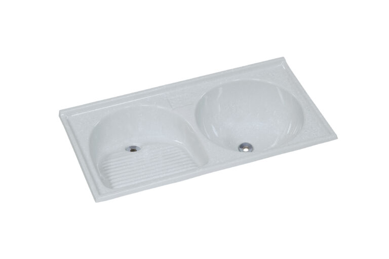 502307 -Tanque Sintético Granitado Duplo n° 1- 100cm x 52cm - PC
